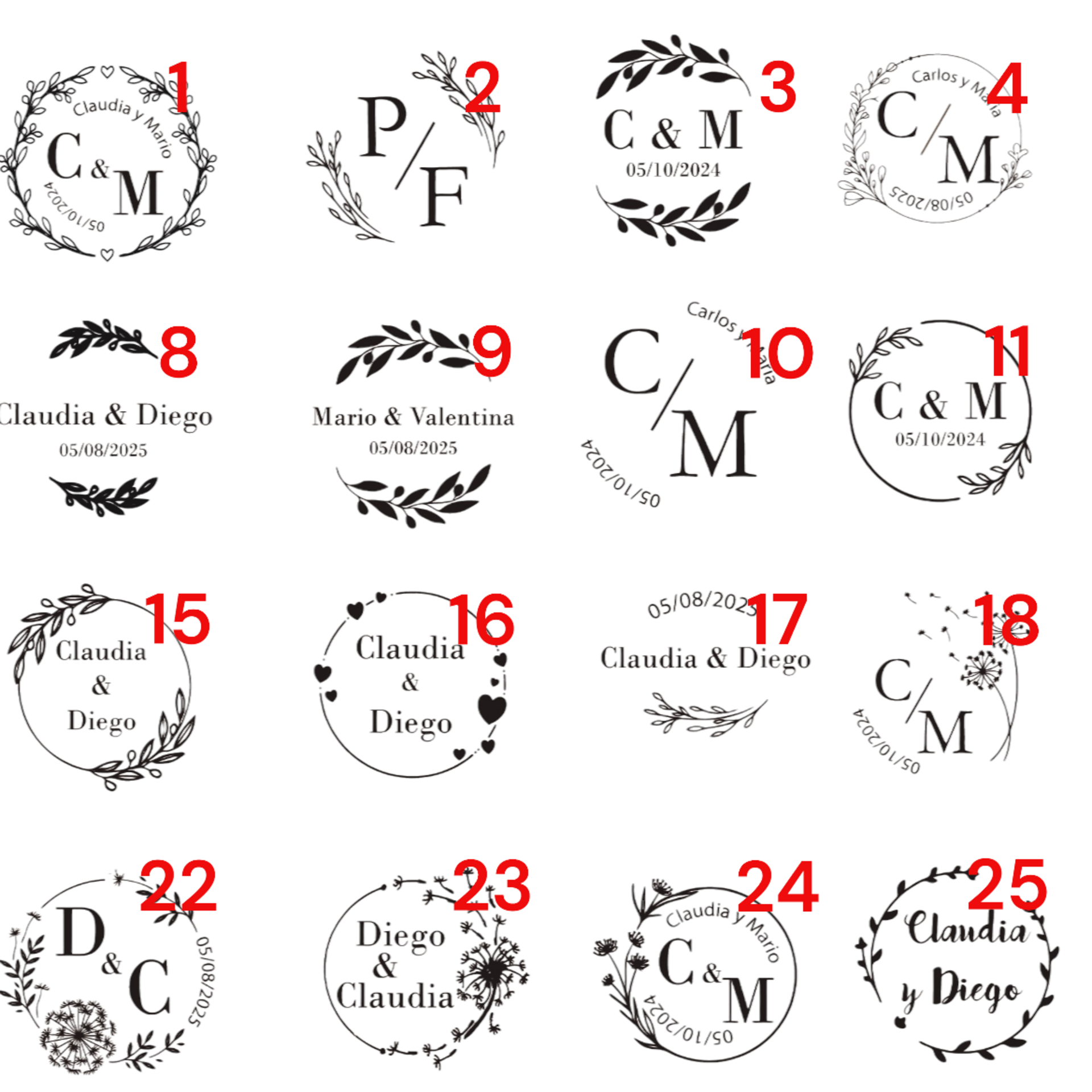 personalizado para boda - 4