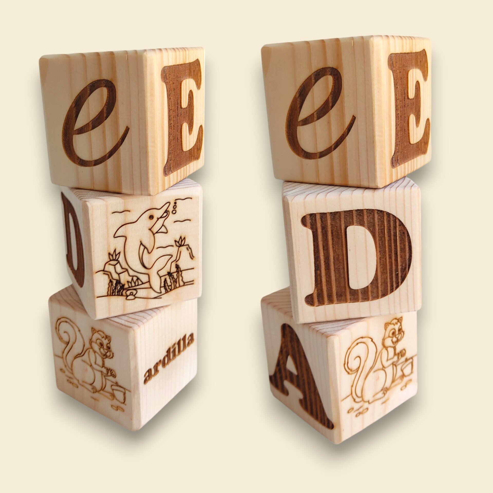 CUBO ABECEDARIO - 2