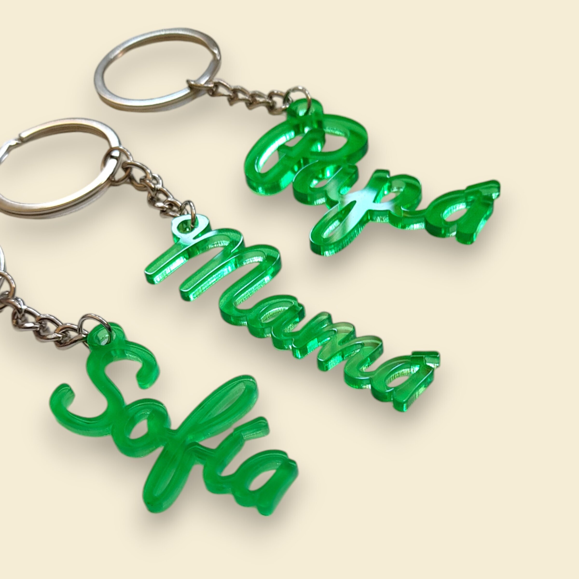 Llaveros personalizados